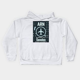 Airport ARN Stockholm 5 Kids Hoodie